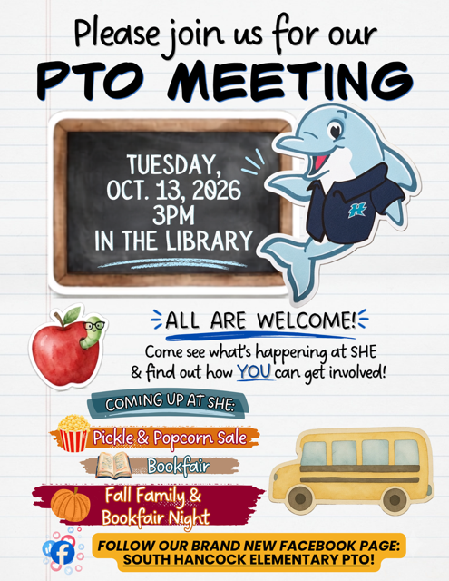 PTO Meeting Tomorrow