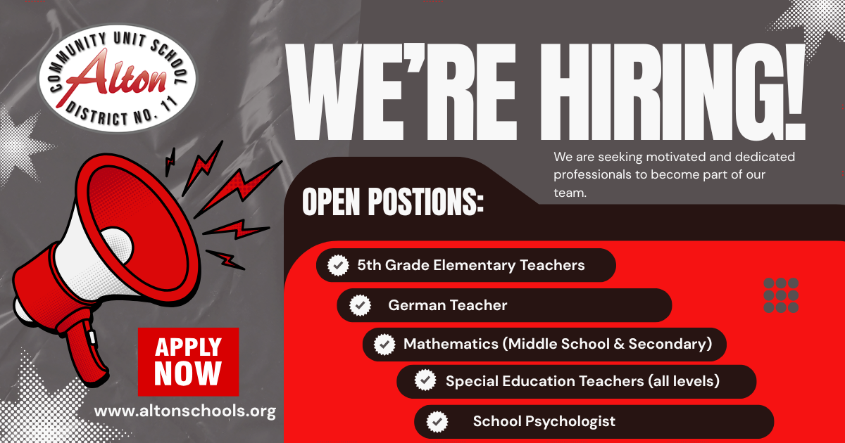 We're Hiring! 