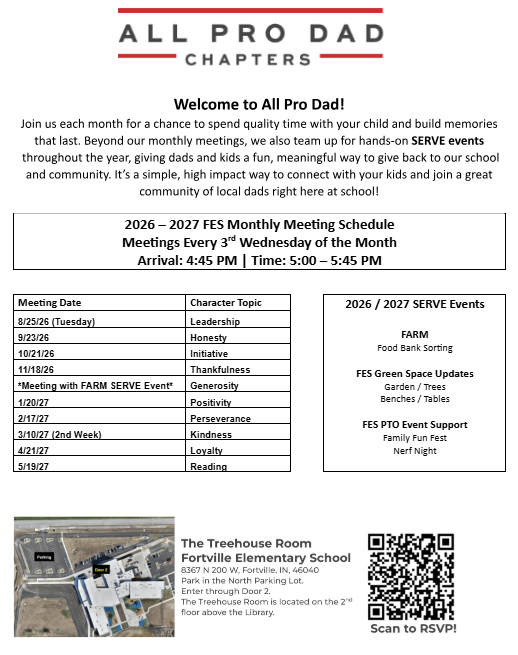 All Pro Dad Flyer
