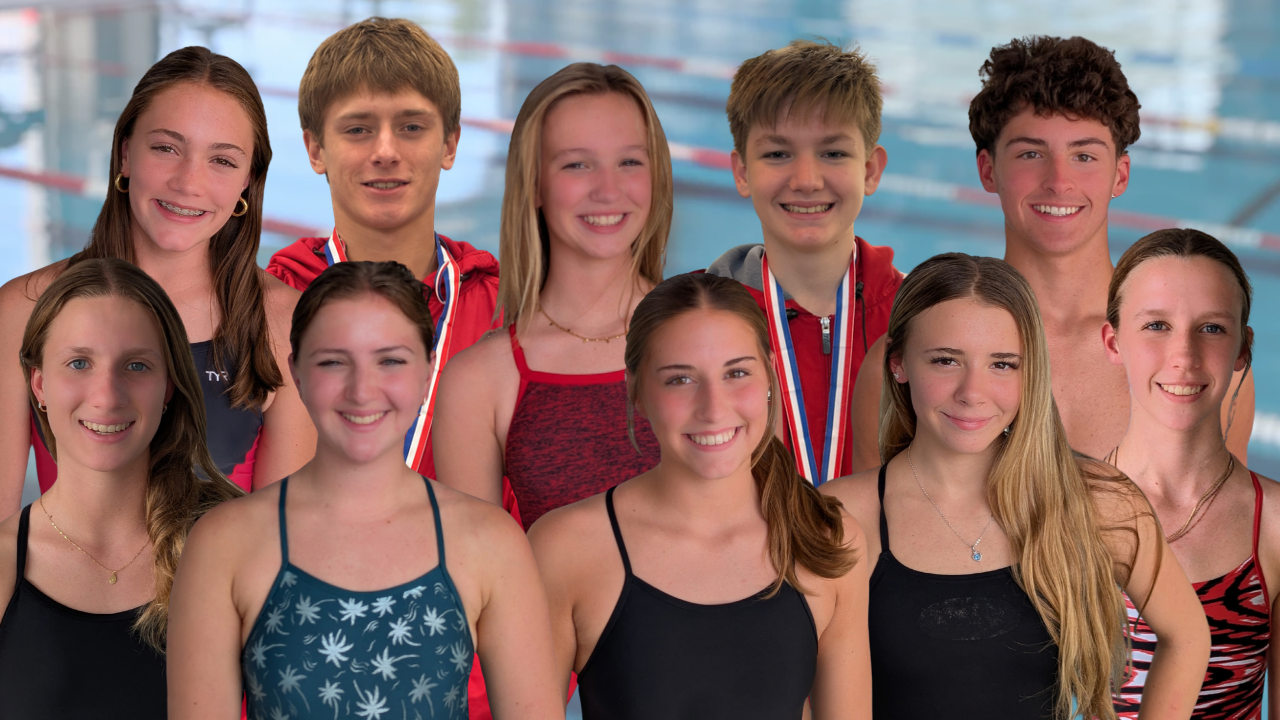 Congratulations to the top 10 finishes from the Angleton Surfside Splash Swim Meet!