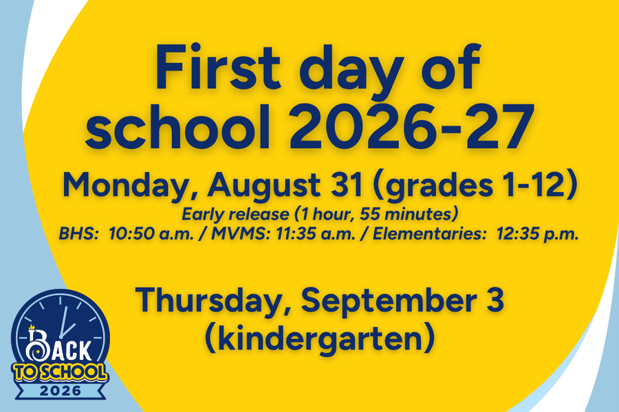 School starts August 31 (for most students!)
