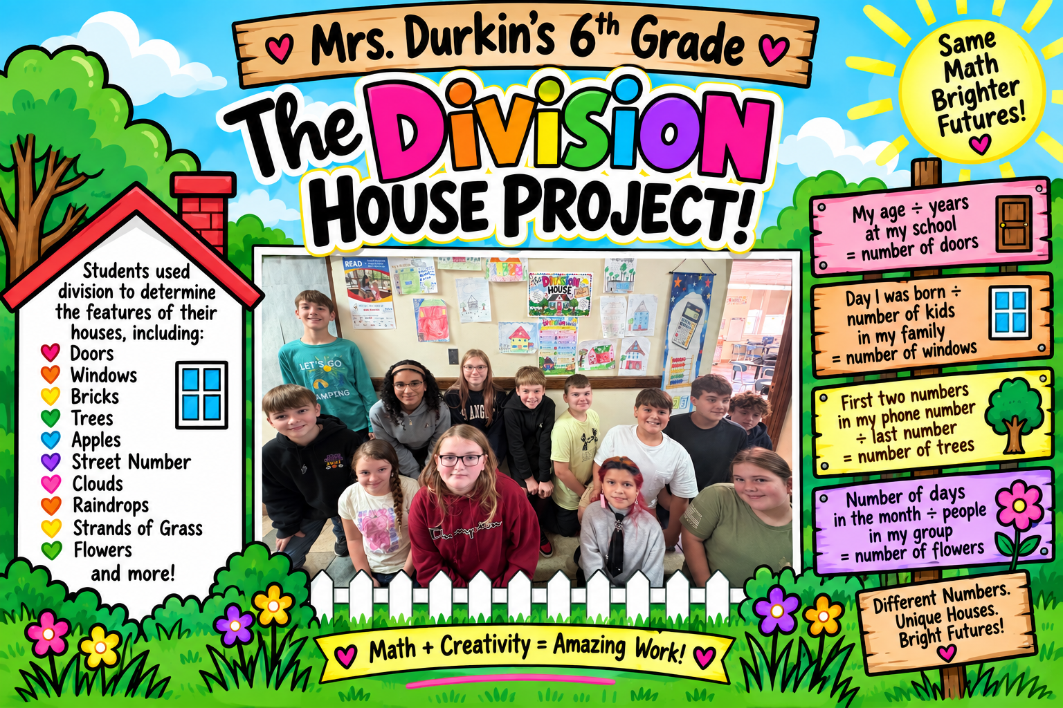 GCCS Good News: 6th Grade Dream Houses! 🏡