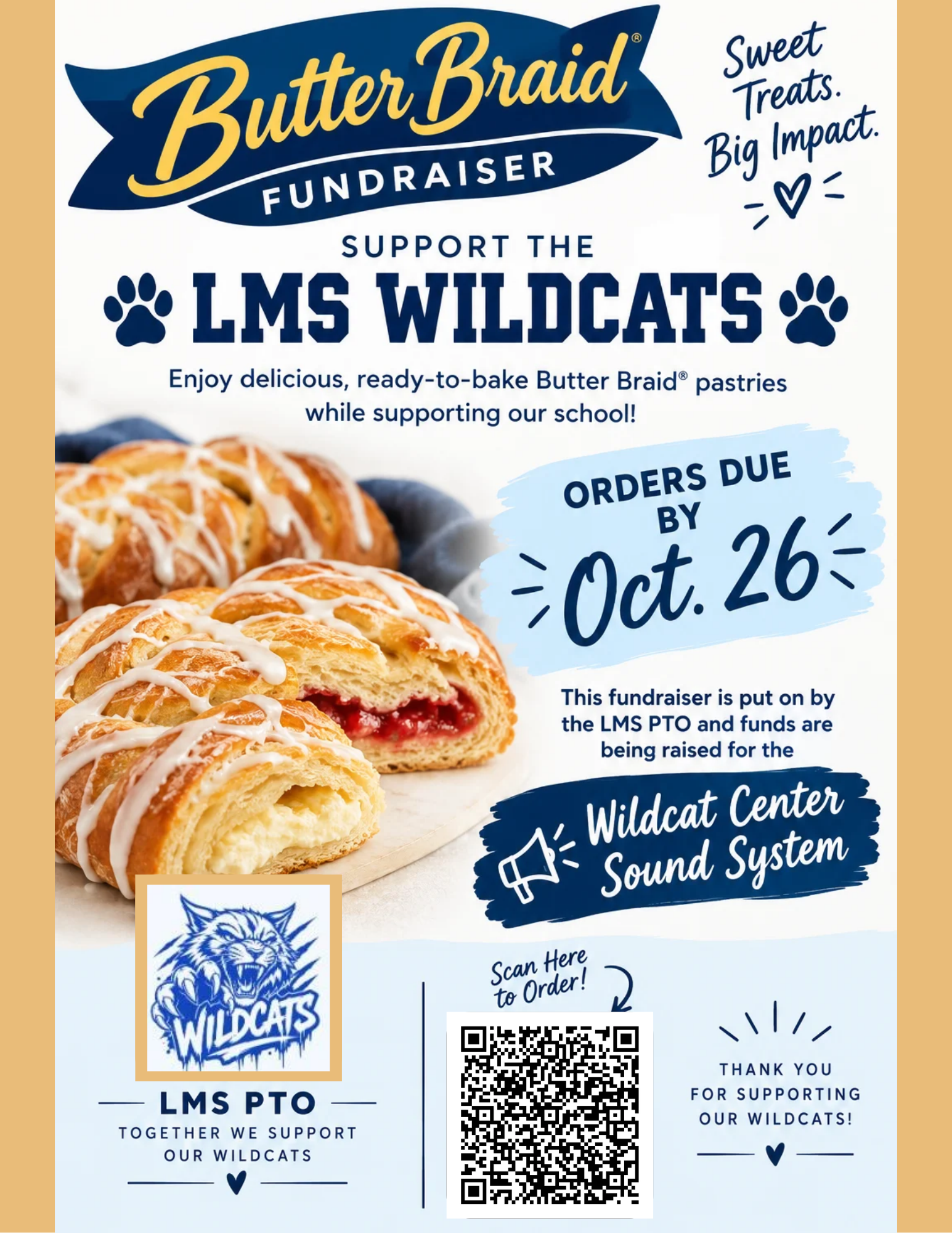 Butterbraids Fundraiser Flyer