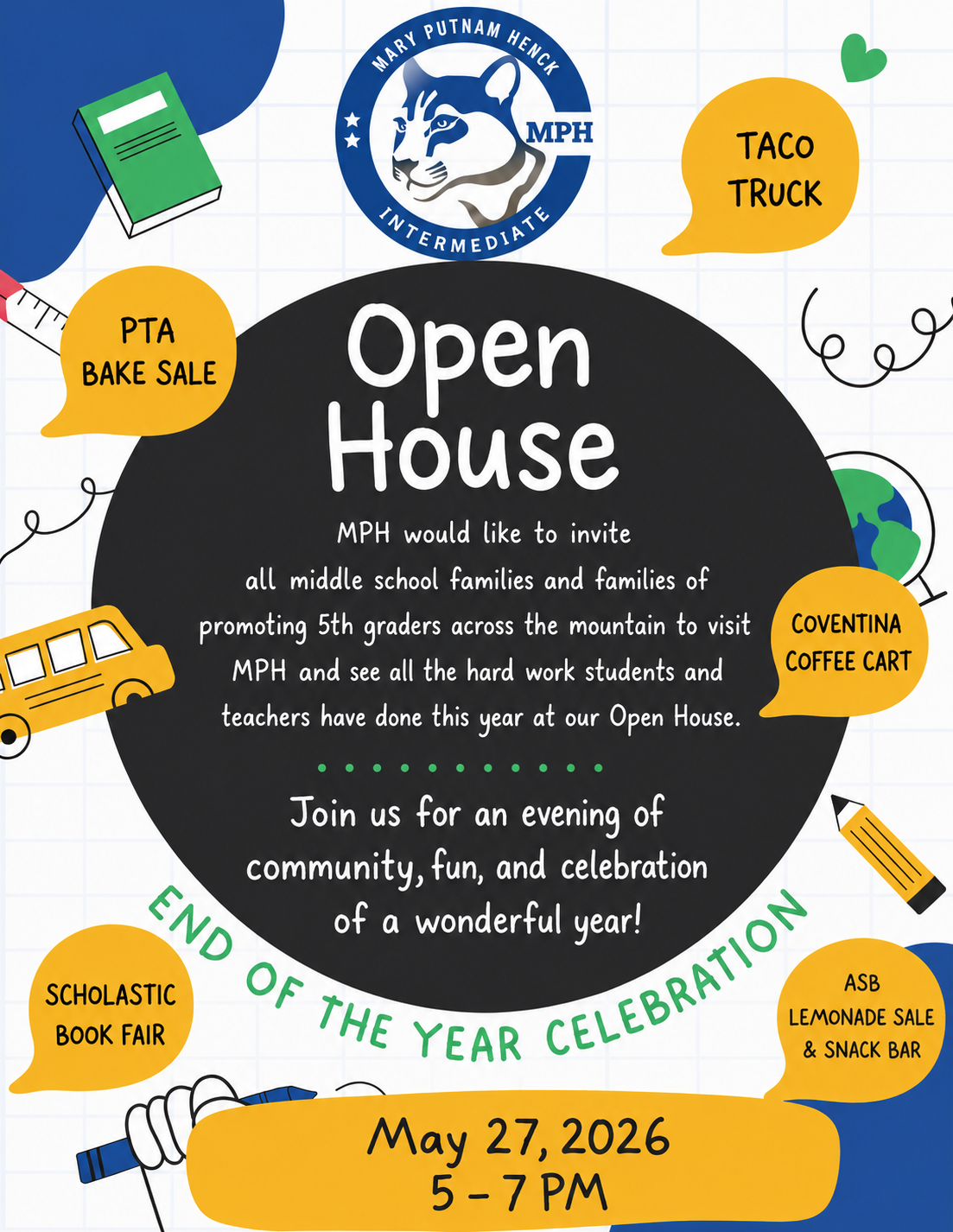  MPH OPEN HOUSE & END OF THE YEAR CELEBRATION 