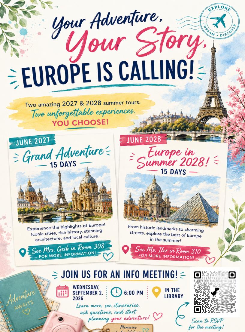 European school trip options