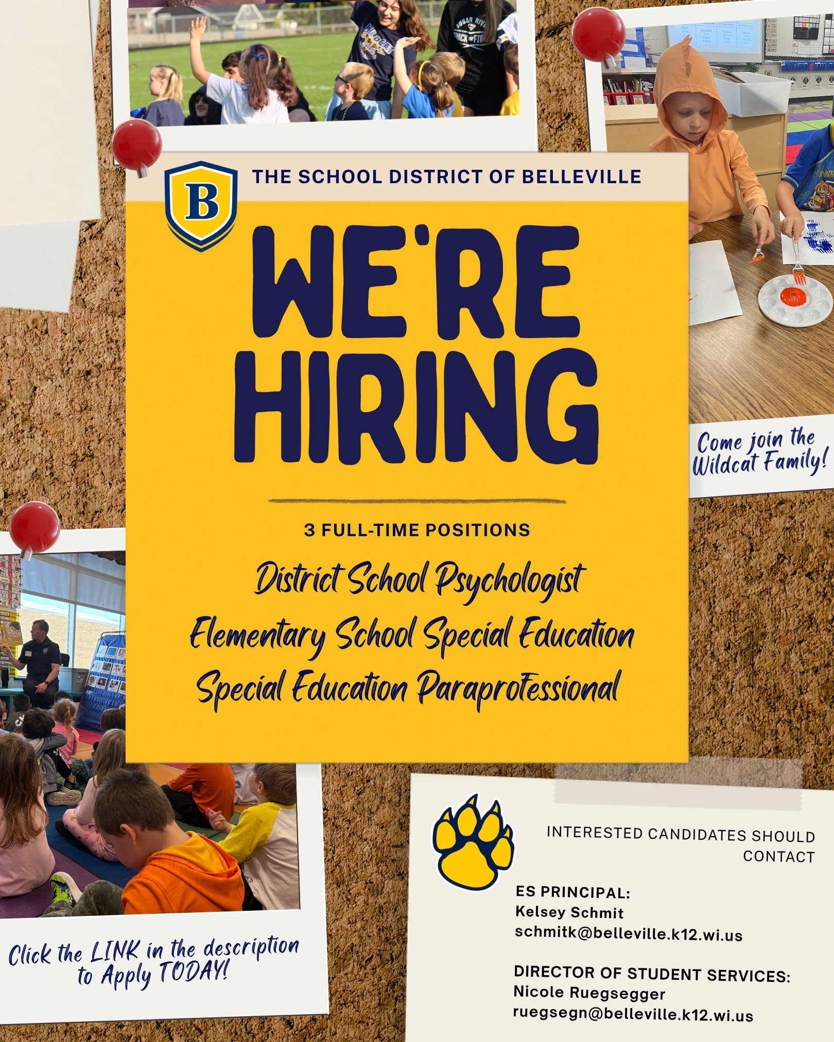 WE'RE HIRING