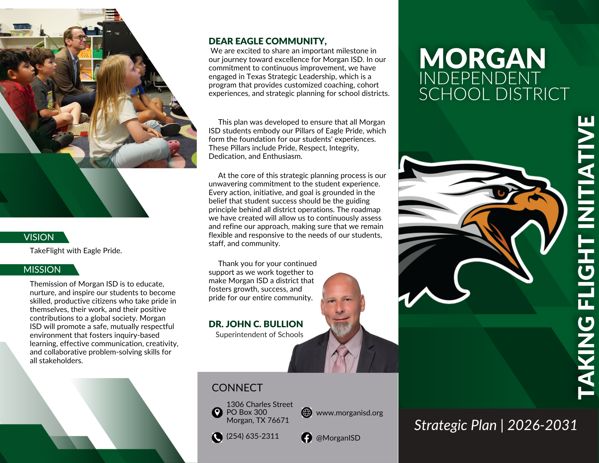Morgan ISD is Soaring High…Every Eagle, Every Day! 