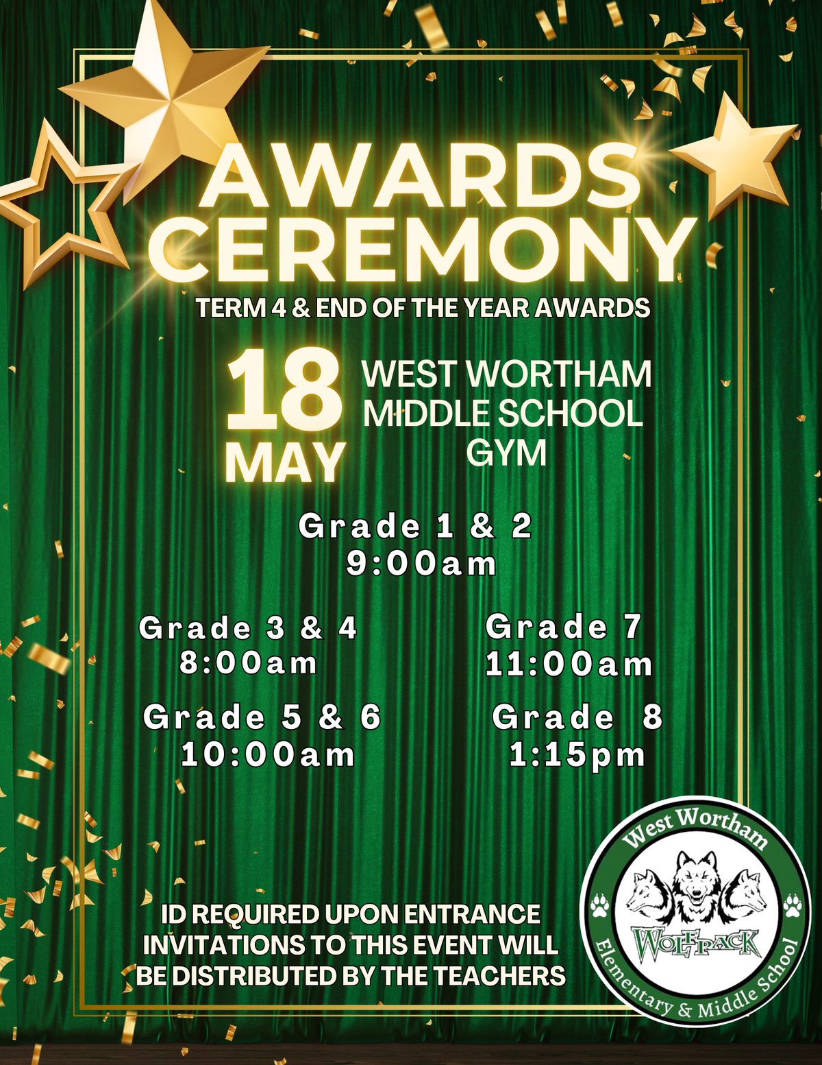 Coming Up: End of the Year Awards Ceremonies