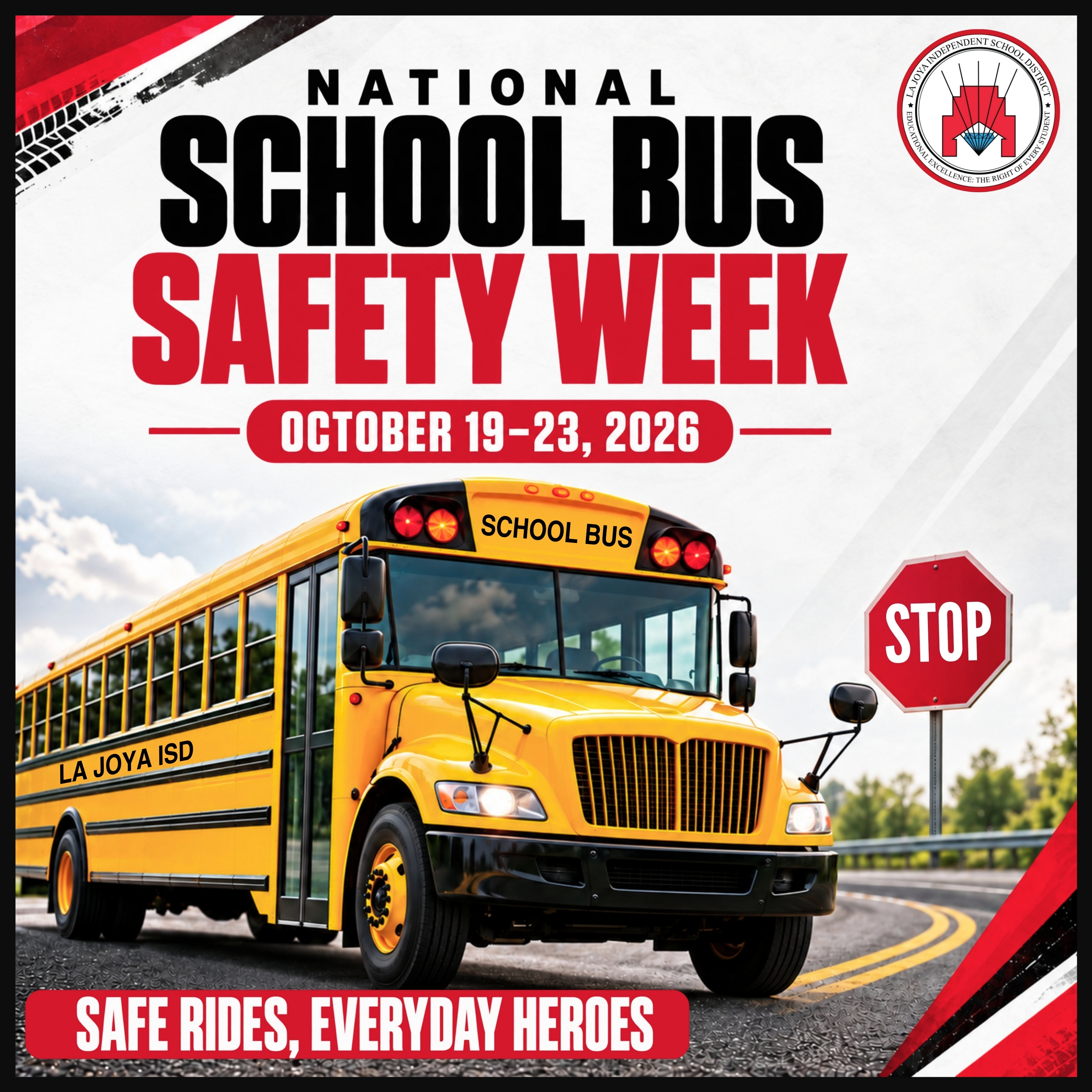  🚌❤️ National School Bus Safety Week | October 19–23, 2026