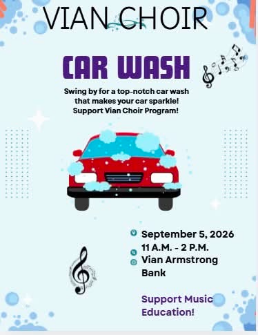 Choir Car Wash - Sept. 5, 11am-2pm