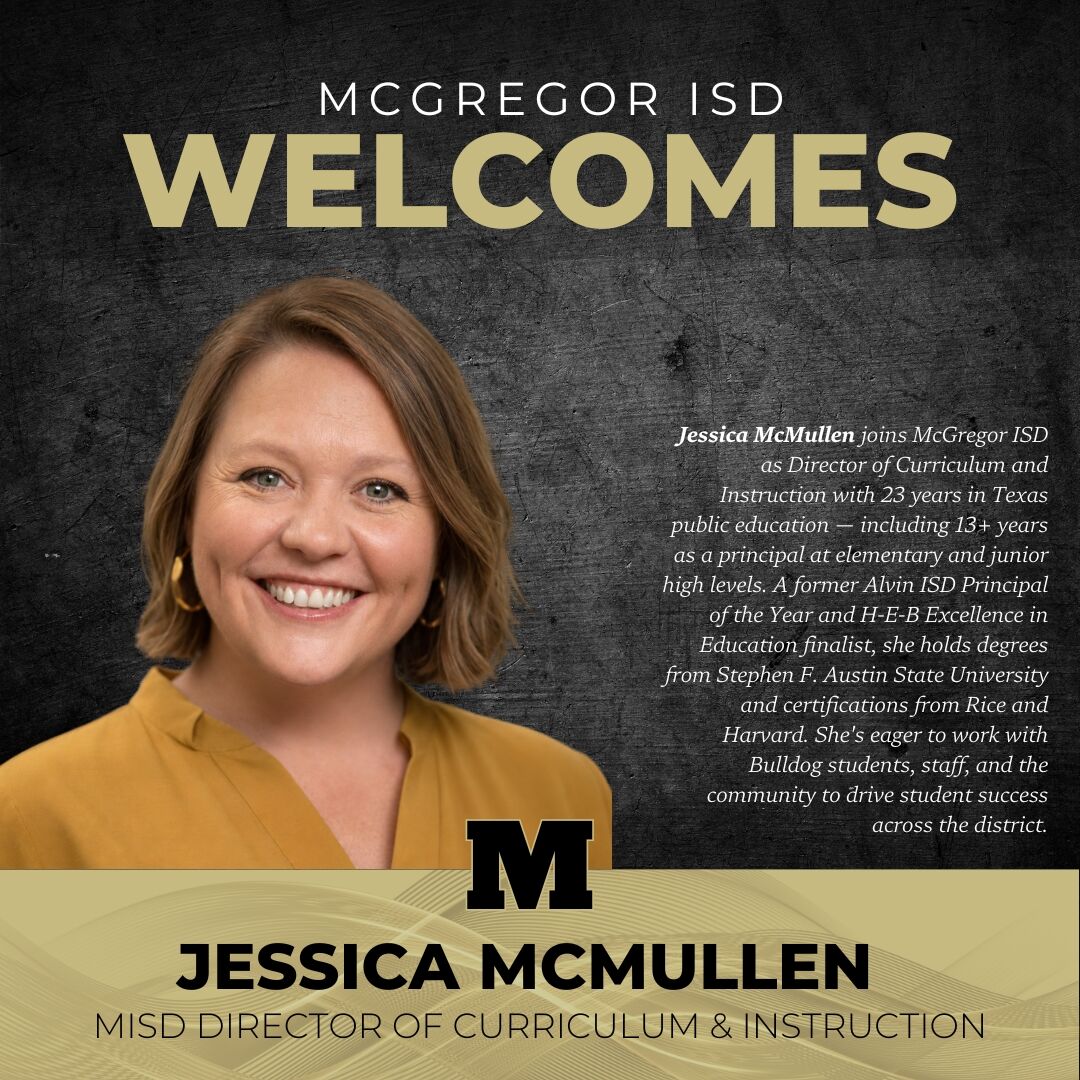 MISD Welcomes Director of Curriculum & Instruction