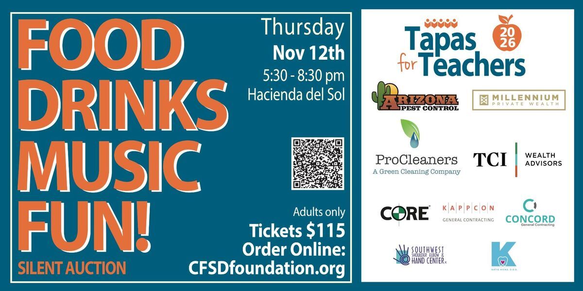 Get to Know the CFSD Foundation + Join Us at Tapas for Teachers