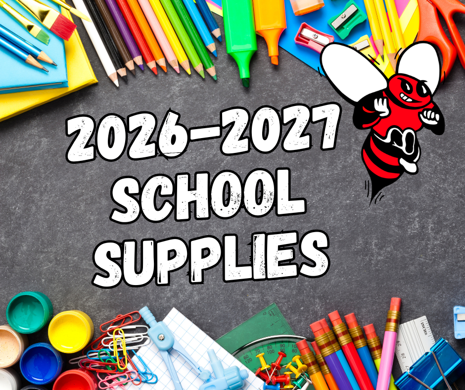 2026-2027 School Supply Lists available now