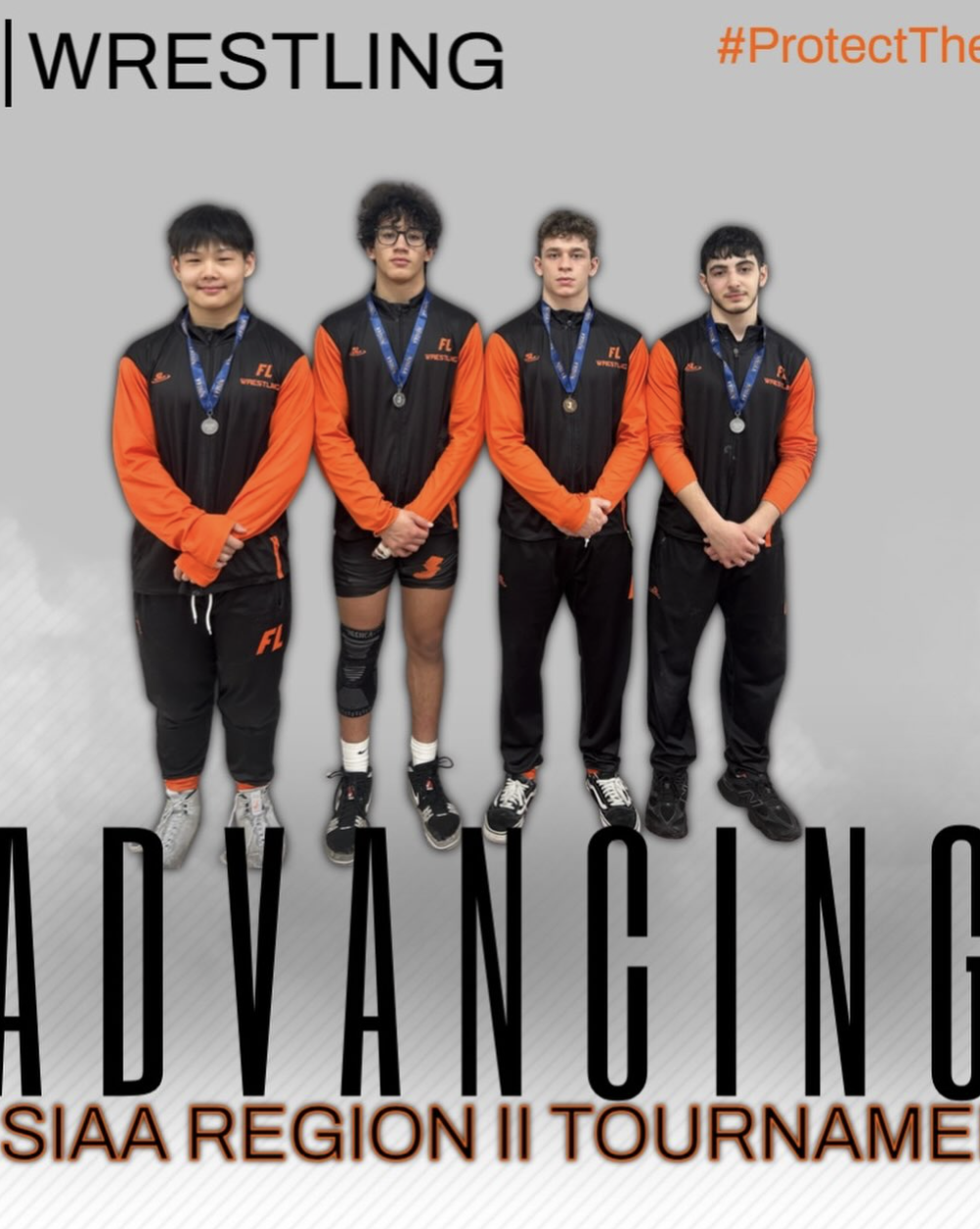 Wrestling: Congratulations to Ryan, Ethan, Lev & Narek for advancing to the Regional Tournament & an overall great Wrestling Season!!