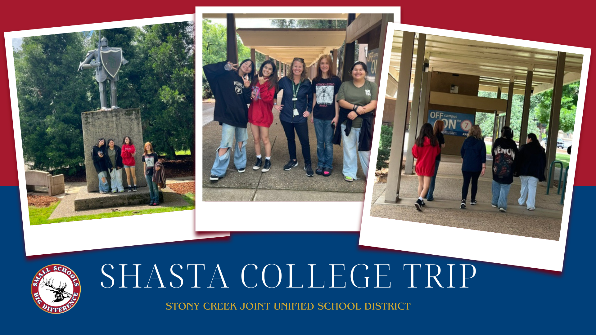 High School Shasta College Field Trip!