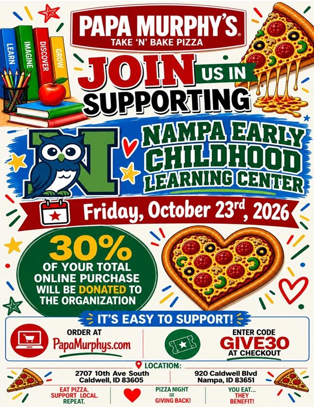 Papa Murphys Fundraiser -- October 23