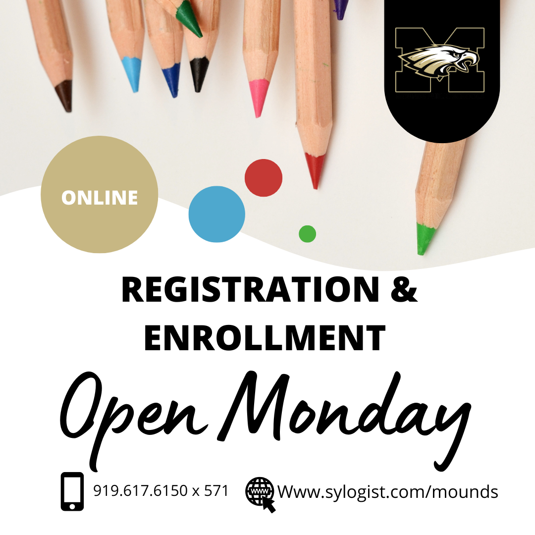 Current Student Registration Opens Monday, July 13th - Online Only