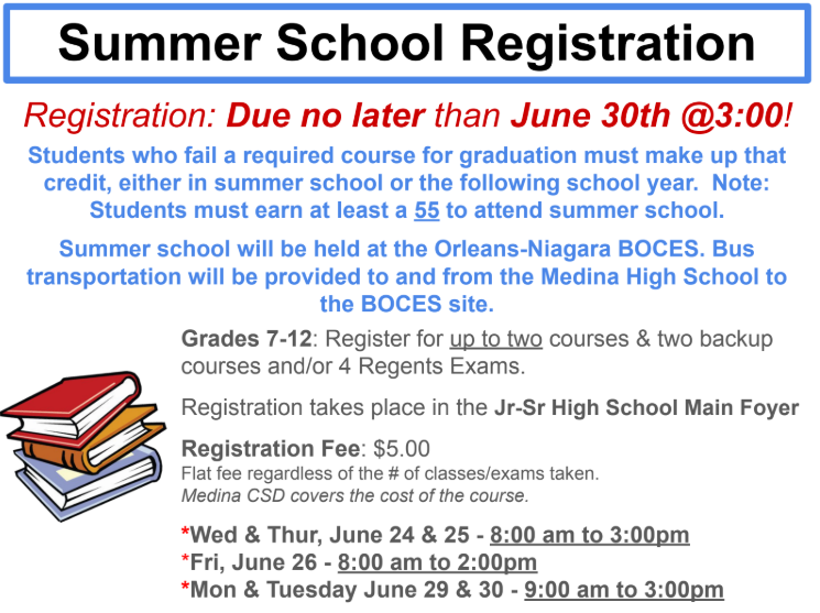 Summer School Registration