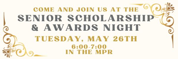 Senior Scholarship & Award Night