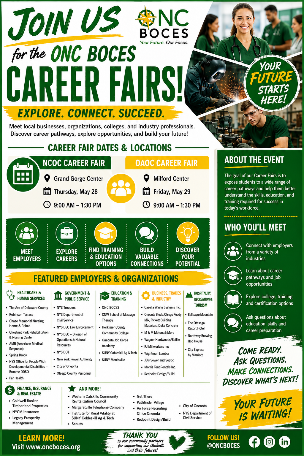 2026 ONC BOCES Career Fair