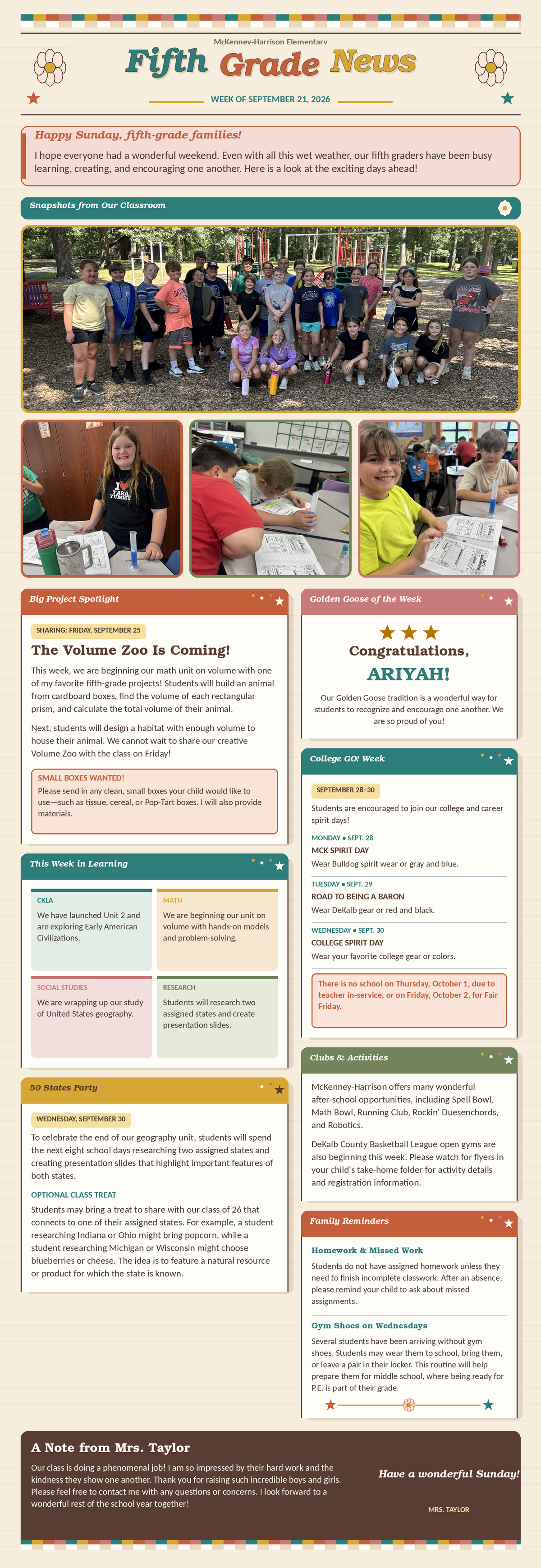 Weekly News
