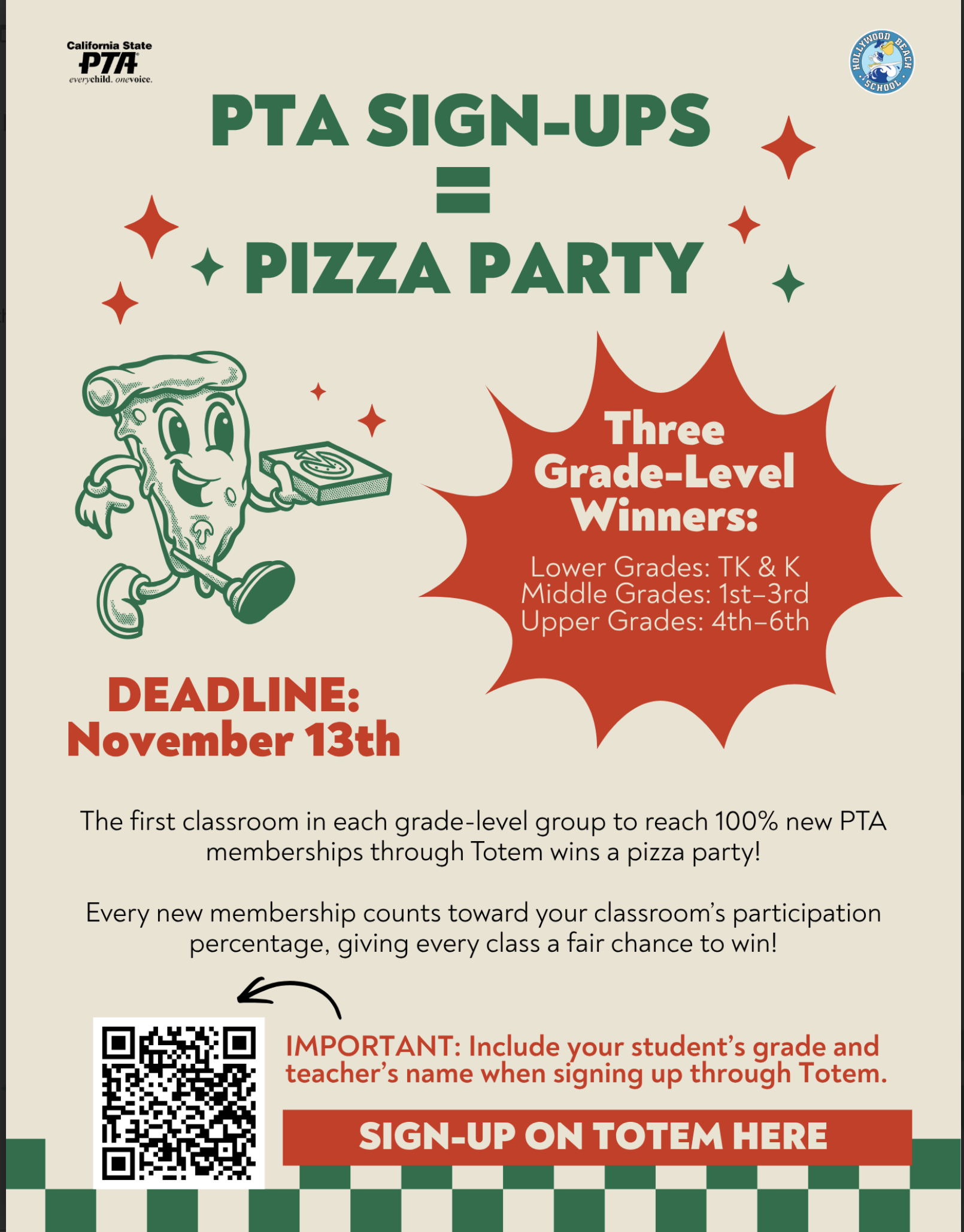 PTA Sign Up