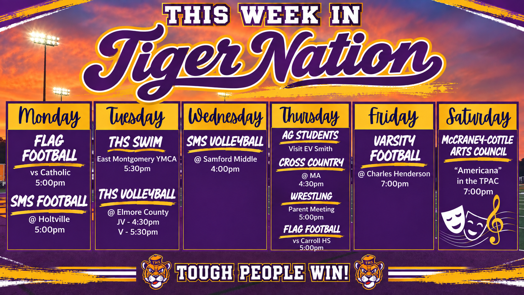 This Week in Tiger Nation!! 