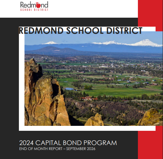 September 2026 Capital Bond Program Update
