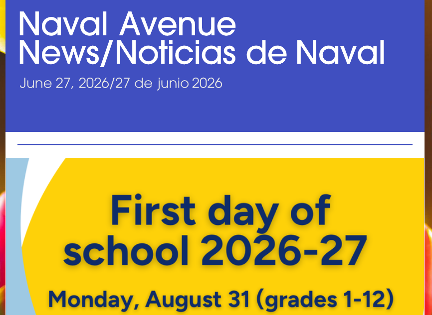 End of Year Naval Avenue News 6-27-26