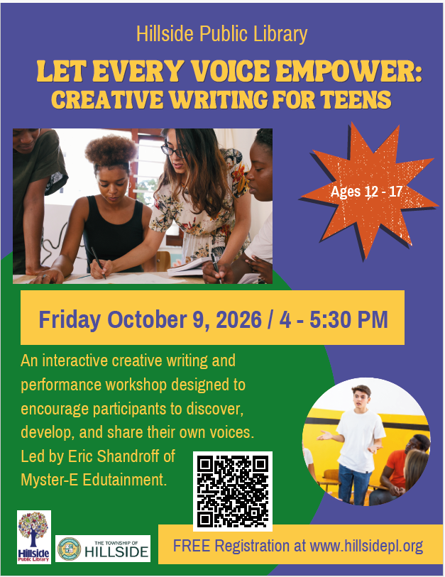 Hillside Public Library Presents: Let Every Voice Empower