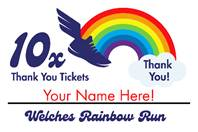Reminder to Return Rainbow Run Pledge Envelopes