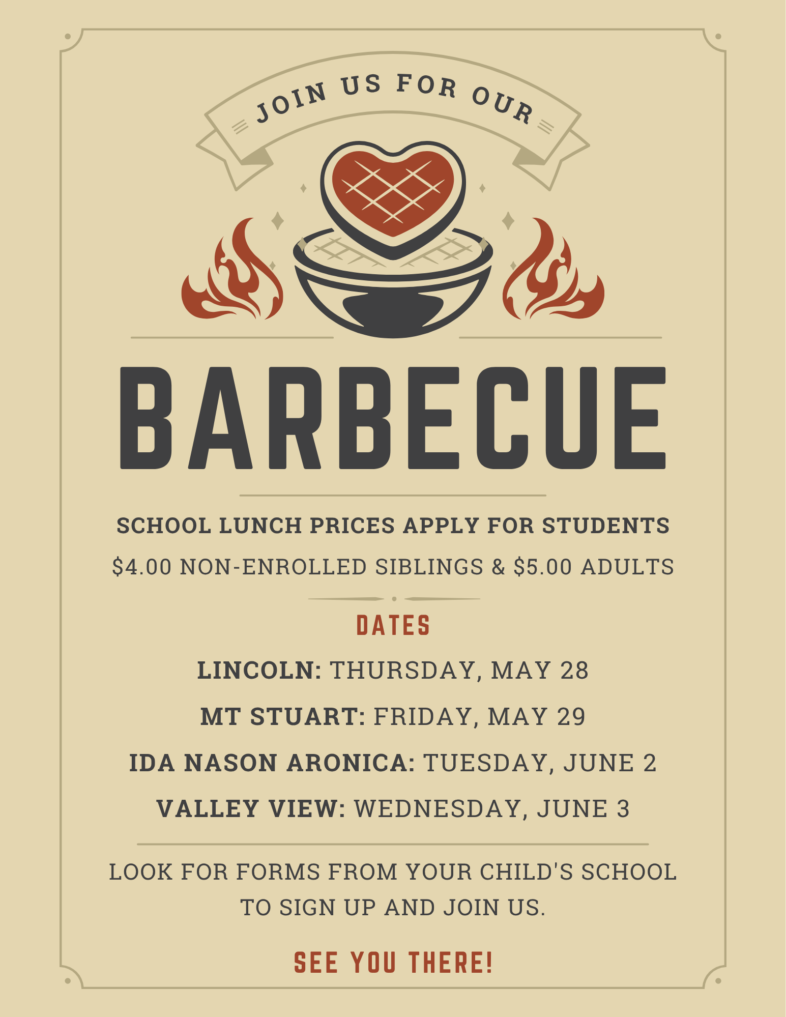 Lincoln BBQ RSVP Form Due May 21st!