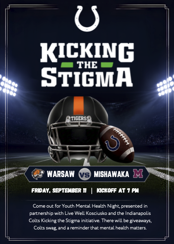 Join Us Friday Night at Fisher Field for "Kicking the Stigma" Night