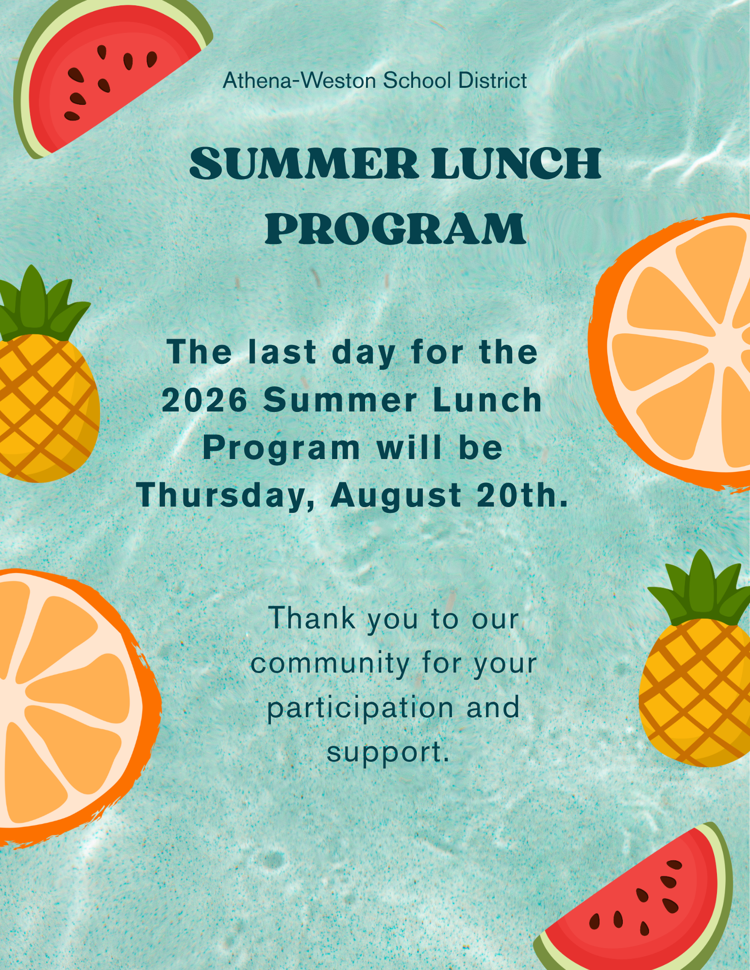 Summer Food Program