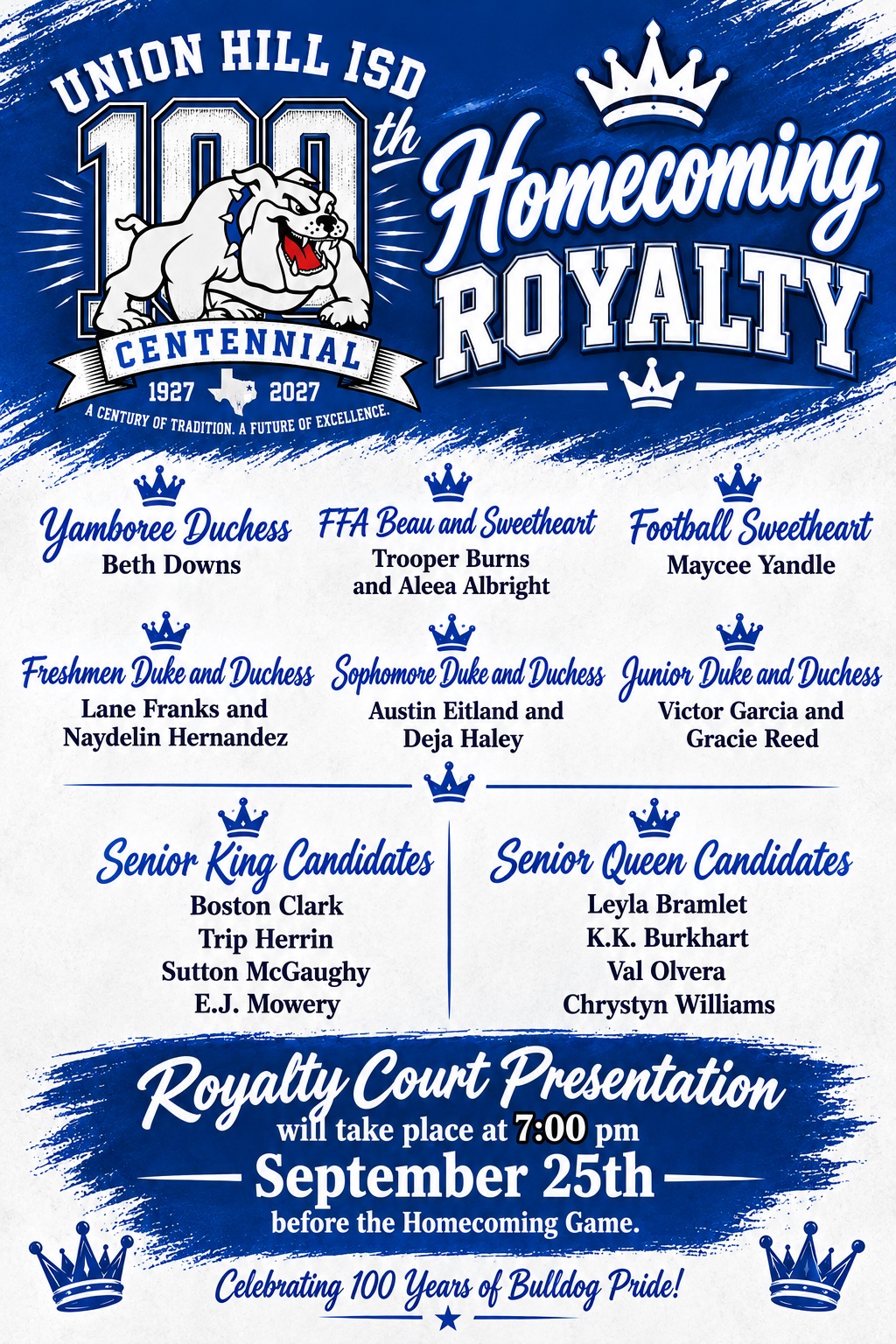 Homecoming Court