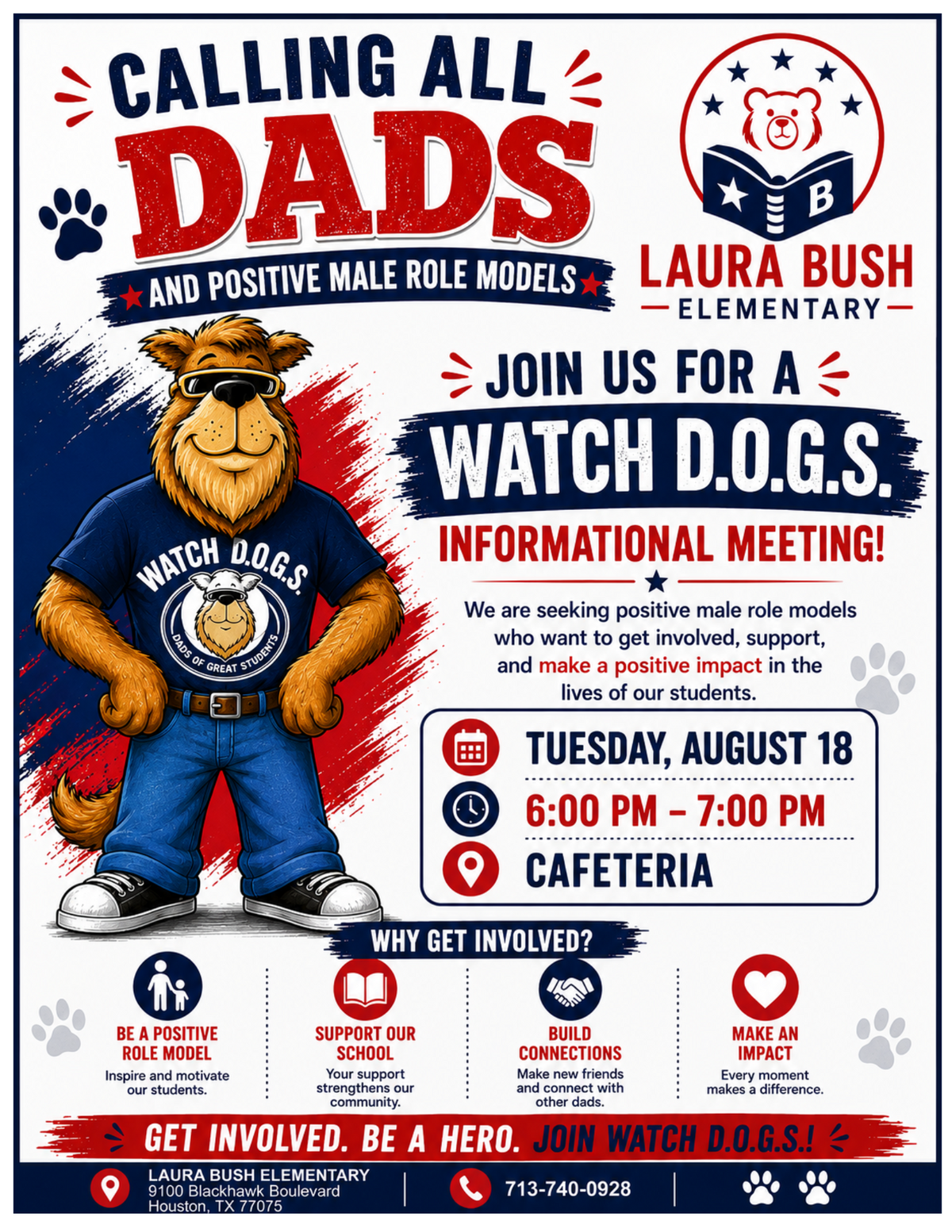 🐾 Calling All Dads & Positive Male Role Models!