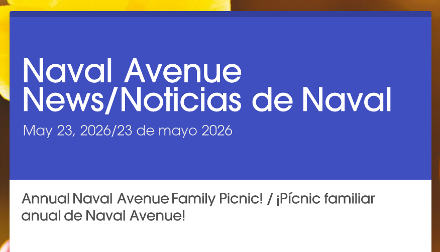 Naval Avenue News 5-23-26
