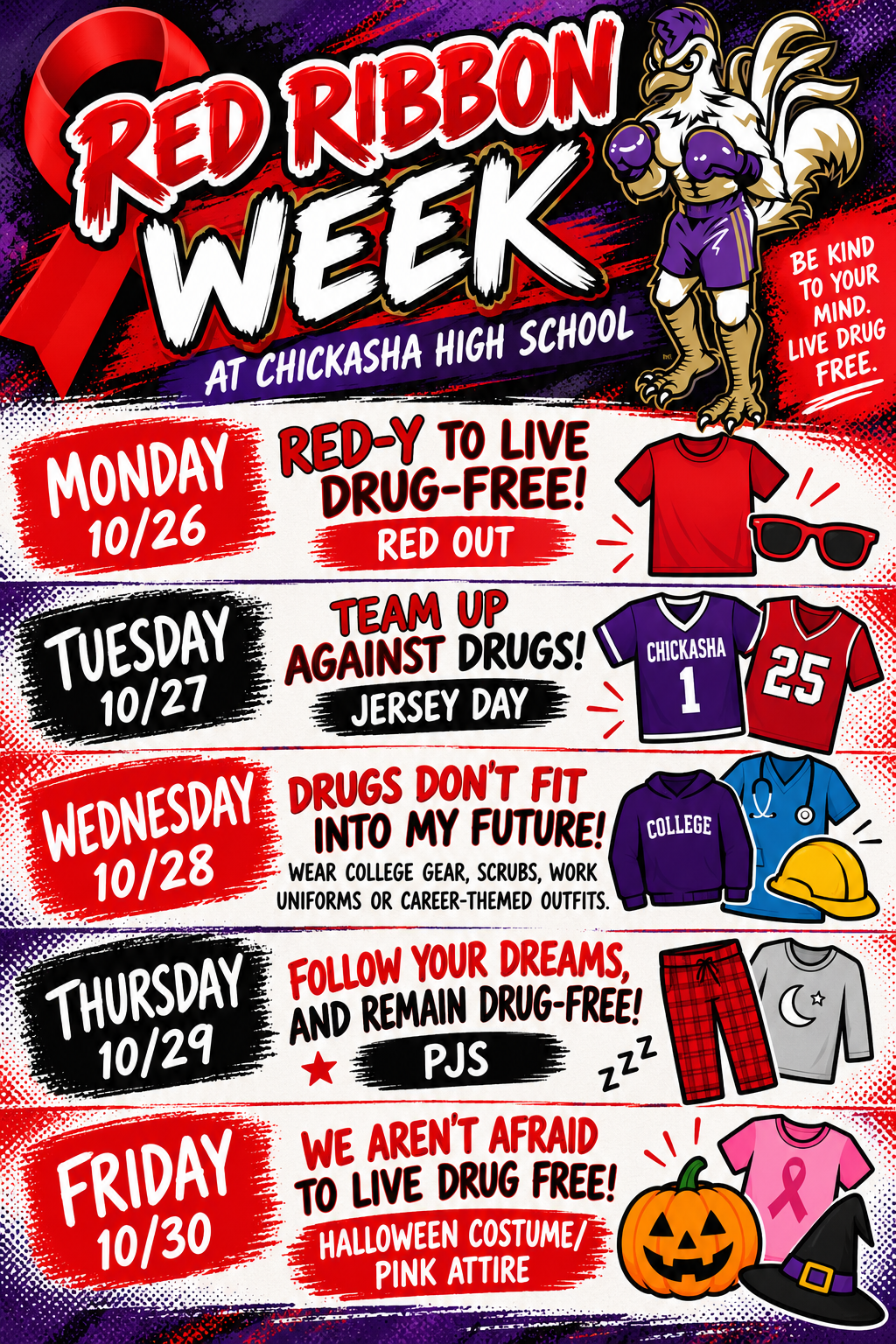 Red Ribbon Week 10/26-10/30