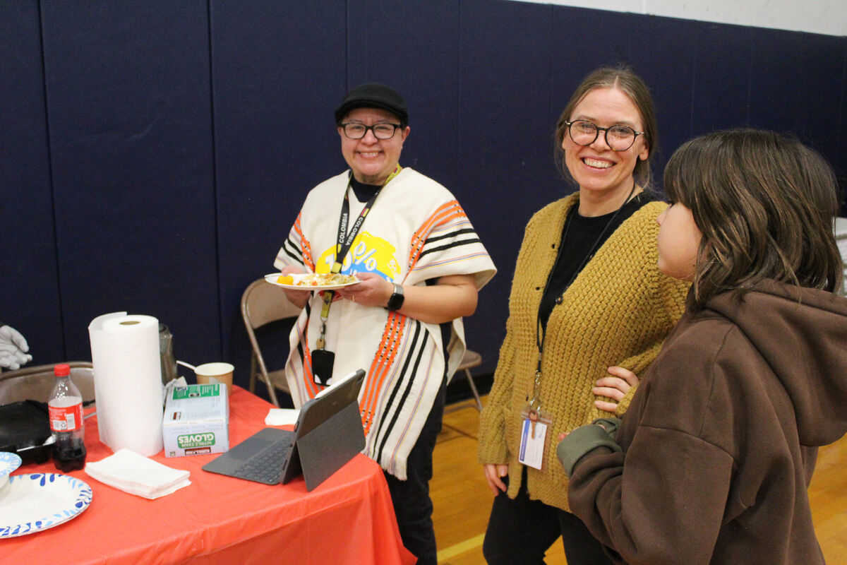 Spanish Club's Arepas
