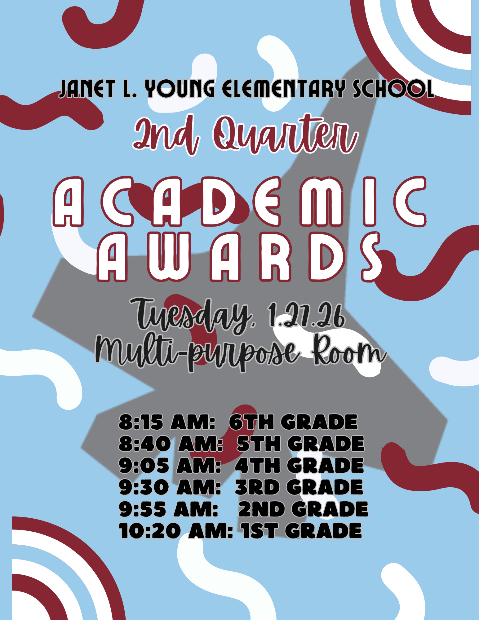 2nd Quarter Academic Awards - 1/27/26