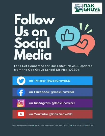 Follow Us on Social Media