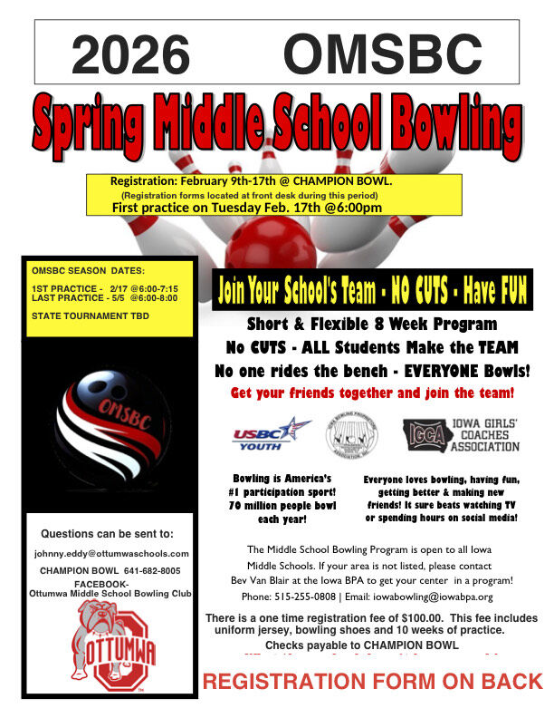 Middle School Bowling Club