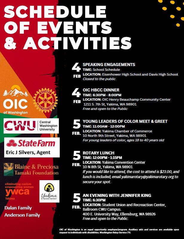 Black History Month 2026 flyer page 2