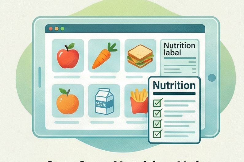 School Menu Nutrition Information