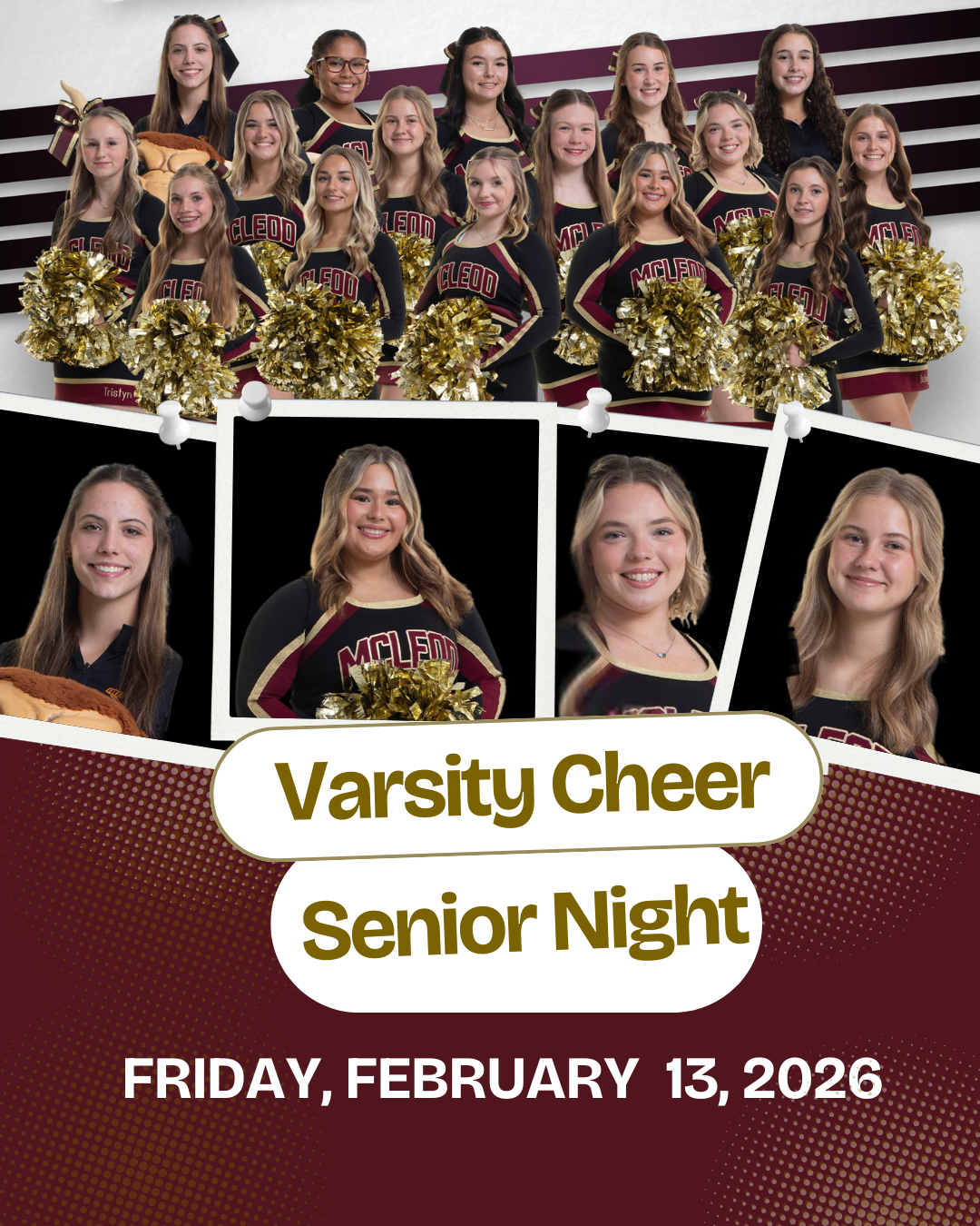 Cheer Senior Night