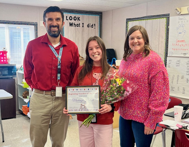 Beginning Teacher of the Year - Ms. Hedger