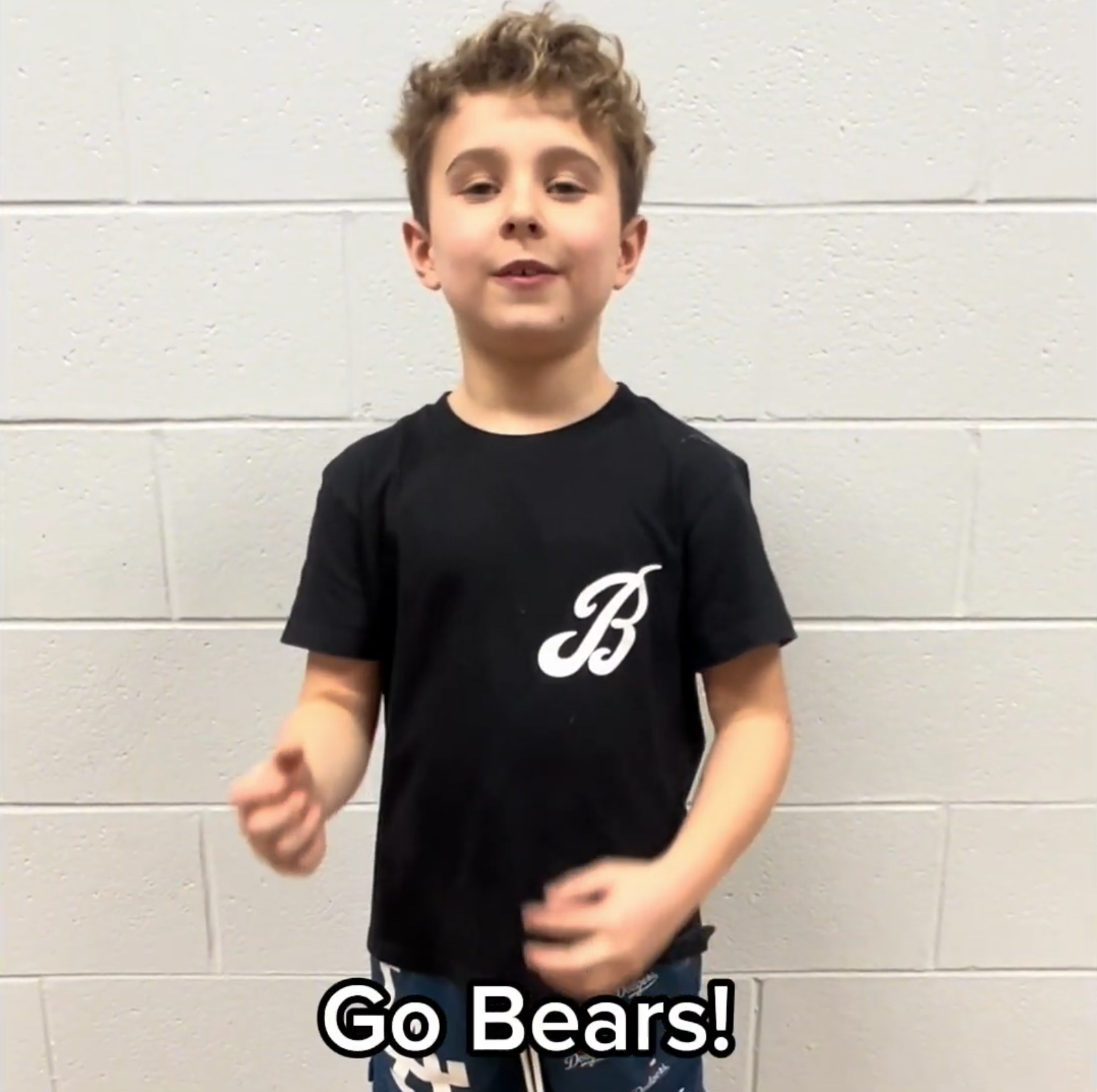 child signs go bears