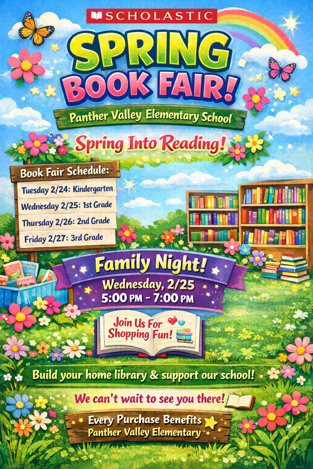 Spring Book Fair Next Week