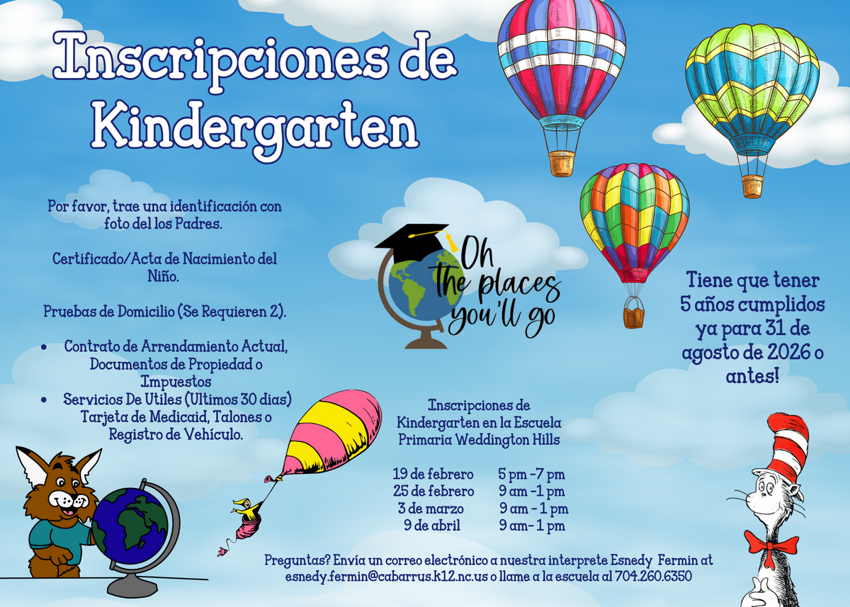 Kindergarten Registration (Espanol)