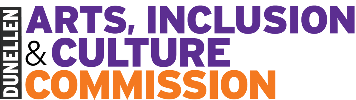 Logo for the Dunellen Arts, Inclusion, Culture Commission.